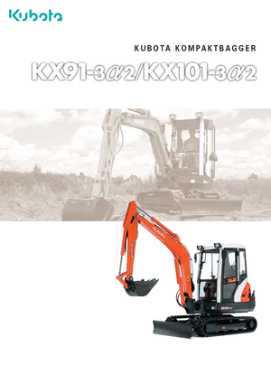 Mini excavatoare Kubota KX91-3α2