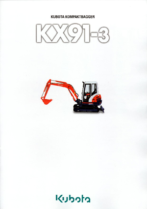 Mini excavatoare Kubota KX91-3 GL