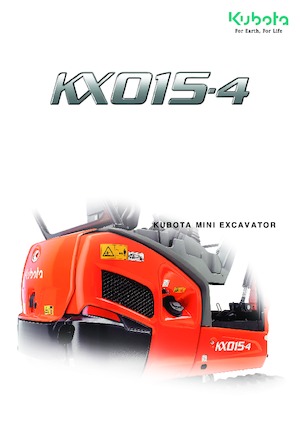 Mini excavatoare Kubota KX015-4