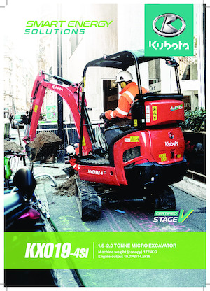 Mini excavatoare Kubota KX019-4 SI