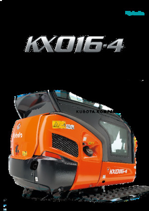 Mini excavatoare Kubota KX16-4