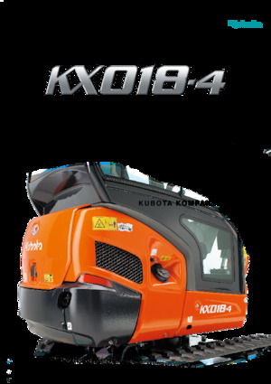 Mini excavatoare Kubota KX18-4