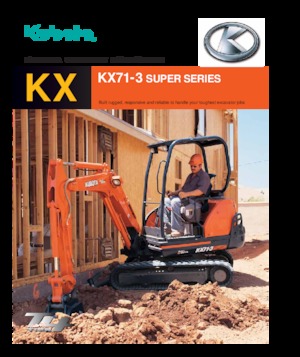 Mini excavatoare Kubota KX71-3S