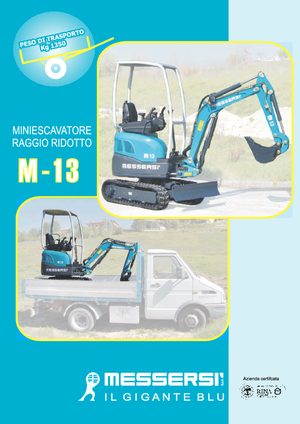 Mini excavatoare Messersi M 13