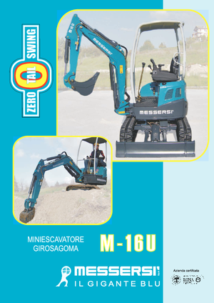 Mini excavatoare Messersi M 16 U