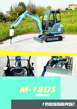 Mini excavatoare Messersi M18DS