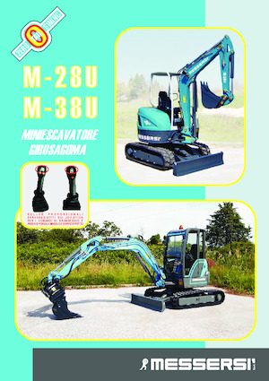 Mini excavatoare Messersi M38U