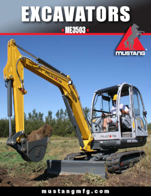 Mini excavatoare Mustang ME3503