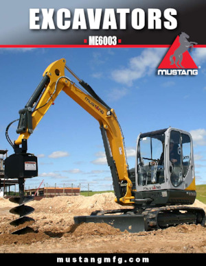 Mini excavatoare Mustang ME6003