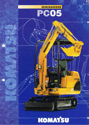 Mini excavatoare Komatsu PC05-7