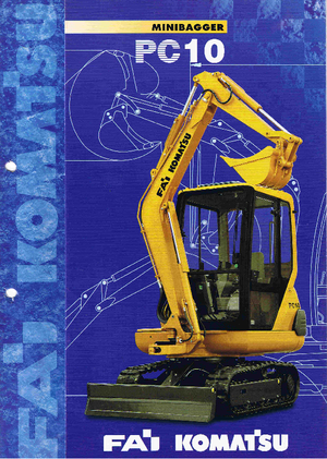 Mini excavatoare Komatsu PC10-7