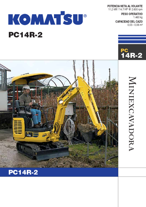 Mini excavatoare Komatsu PC14R-2