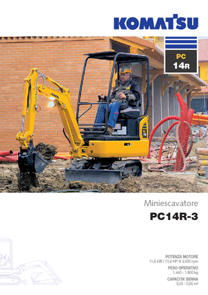 Mini excavatoare Komatsu PC14R-3HS 
