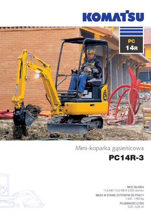 Mini excavatoare Komatsu PC14R-3HS 