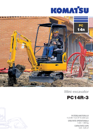 Mini excavatoare Komatsu PC14R-3HS 