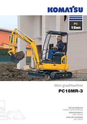 Mini excavatoare Komatsu PC18MR-3