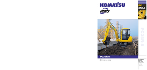 Mini excavatoare Komatsu PC35R-8