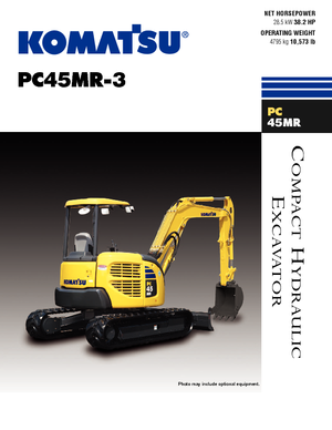 Mini excavatoare Komatsu PC45MR-3