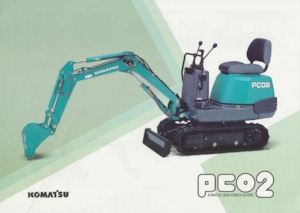 Mini excavatoare Komatsu PC02