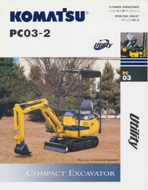 Mini excavatoare Komatsu PC03-2