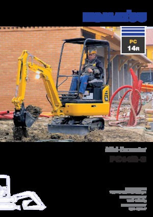 Mini excavatoare Komatsu PC14R-3