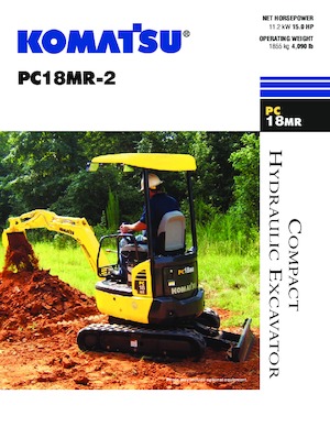 Mini excavatoare Komatsu PC18MR-2