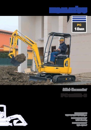 Mini excavatoare Komatsu PC18MR-3