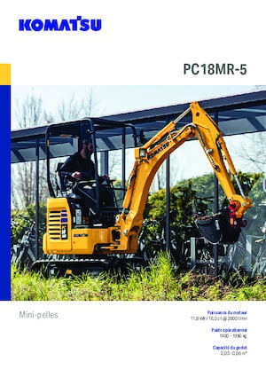 Mini excavatoare Komatsu PC18MR-5