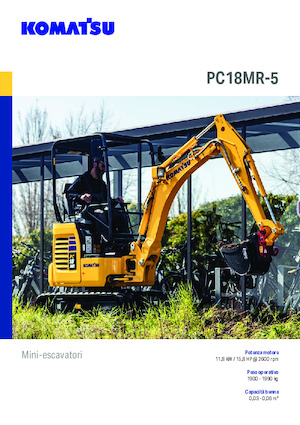Mini excavatoare Komatsu PC18MR-5