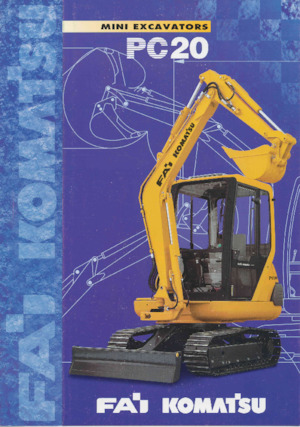 Mini excavatoare Komatsu PC20
