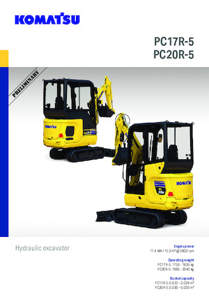Mini excavatoare Komatsu PC20R-5