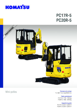 Mini excavatoare Komatsu PC20R-5