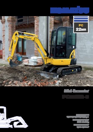 Mini excavatoare Komatsu PC22MR-3