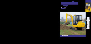 Mini excavatoare Komatsu PC27R-8