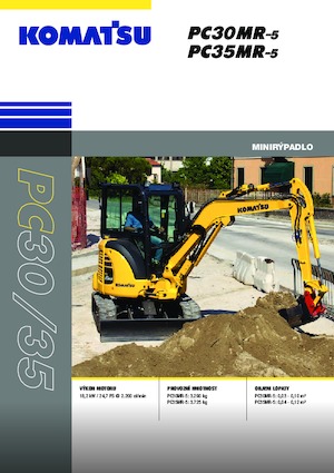 Mini excavatoare Komatsu PC30MR-5