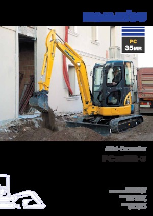 Mini excavatoare Komatsu PC35MR-3