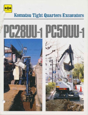 Mini excavatoare Komatsu PC50UU-1