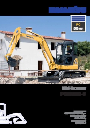Mini excavatoare Komatsu PC55MR-3