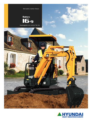 Mini excavatoare Hyundai R 16-9