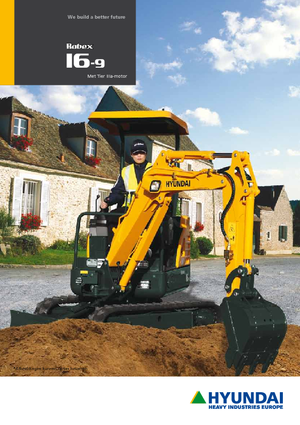 Mini excavatoare Hyundai R 16-9