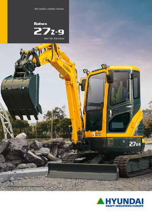 Mini excavatoare Hyundai R 27 Z-9