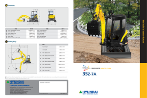 Mini excavatoare Hyundai R 35 Z 7 A