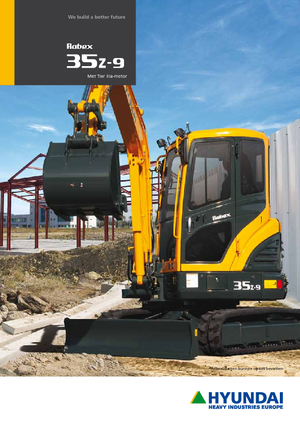 Mini excavatoare Hyundai R35Z-9