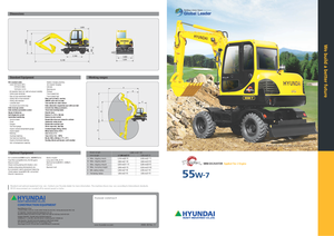 Mini excavatoare Hyundai R 55 W 7