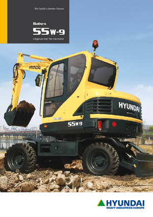 Mini excavatoare Hyundai R 55 W-9
