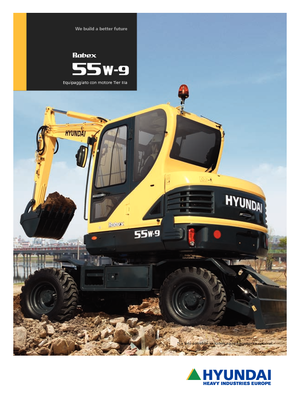 Mini excavatoare Hyundai R 55 W-9