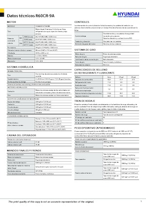 Mini excavatoare Hyundai R60CR-9A