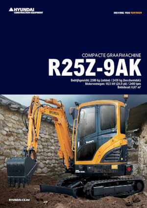 Mini excavatoare Hyundai R25Z-9AK