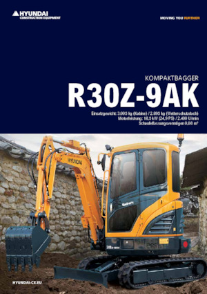 Mini excavatoare Hyundai R30Z-9AK