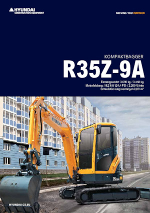 Mini excavatoare Hyundai R35Z-9A